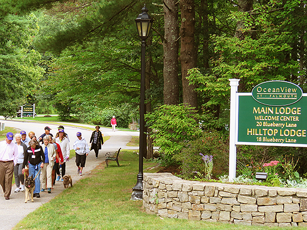 OceanView's Annual On-Campus Alzheimer's Walk