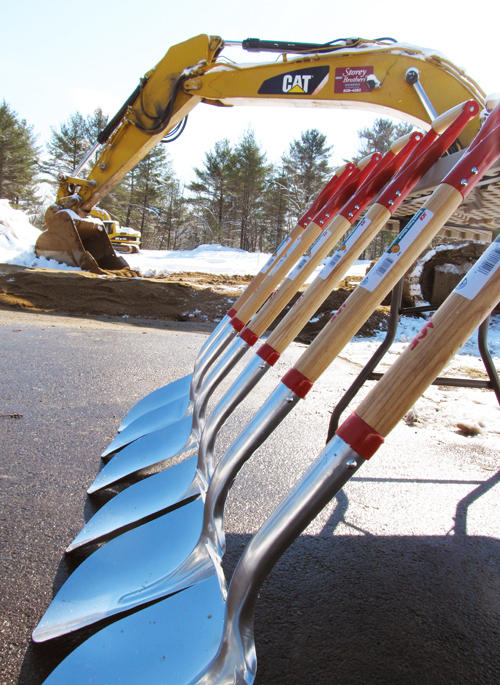 BC Groundbreaking Shovels