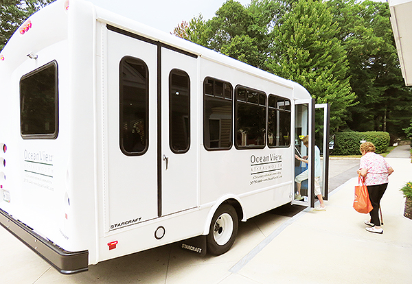 New Shuttle Van Boarding