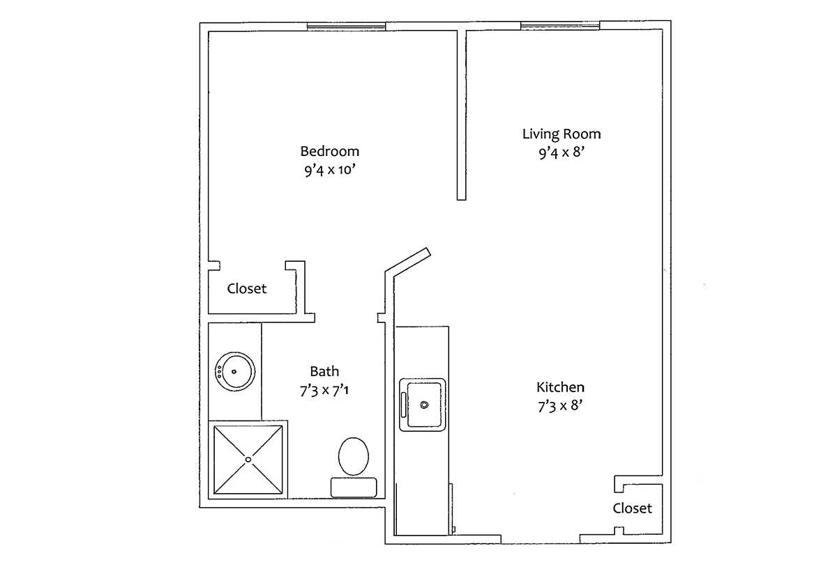 Falmouth House - Sample Floor Plan