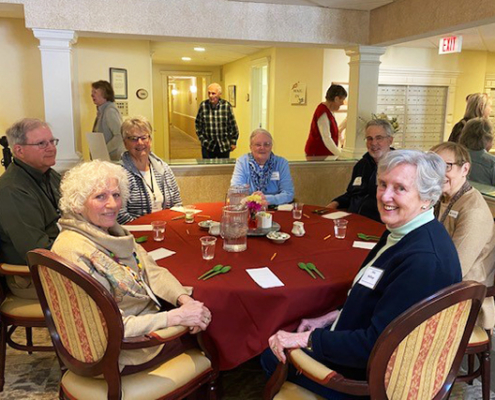 OceanView residents enjoying our Annual Soup Challenge.