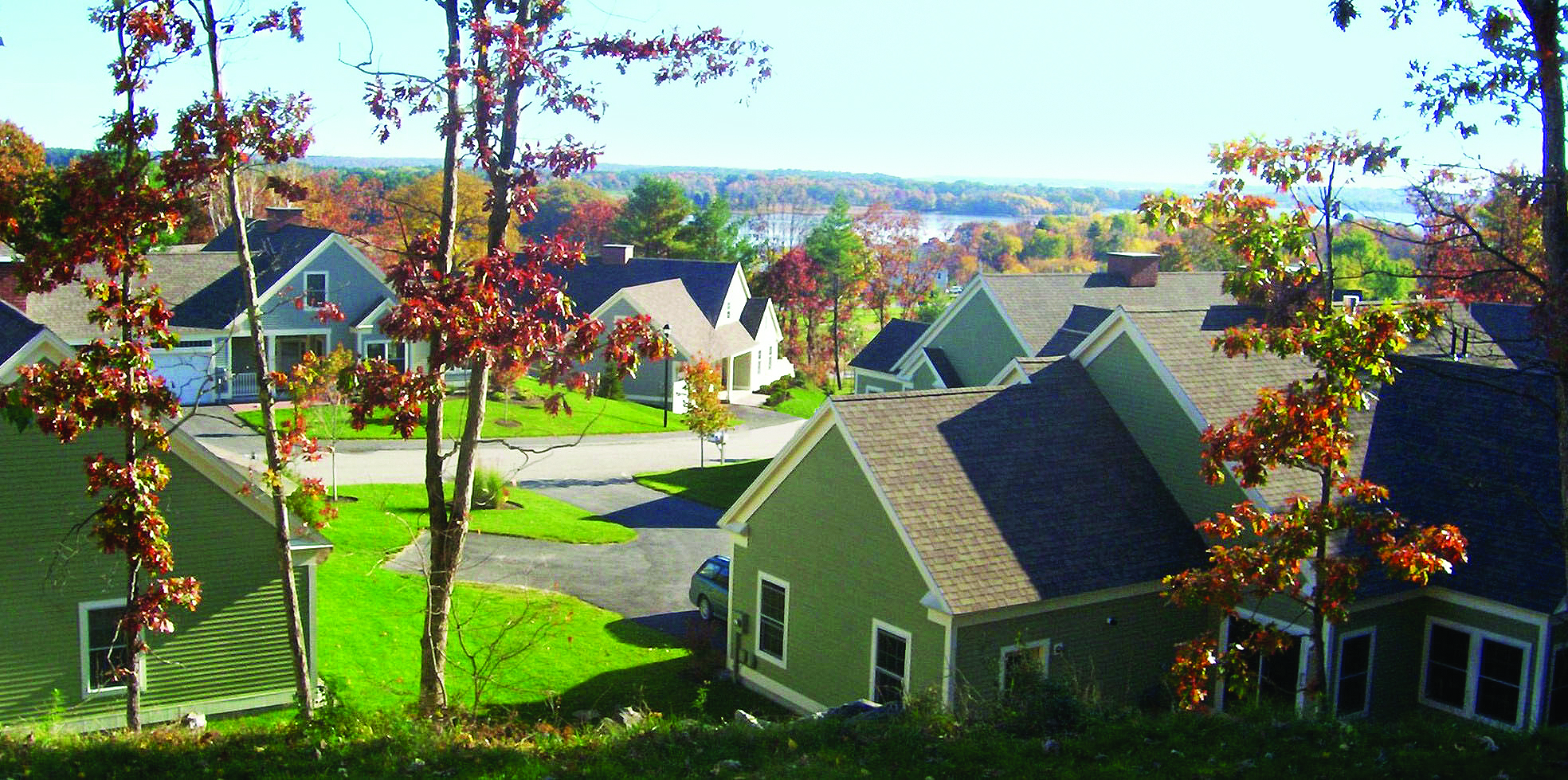 Whipple Farm Neighborhood in Fall