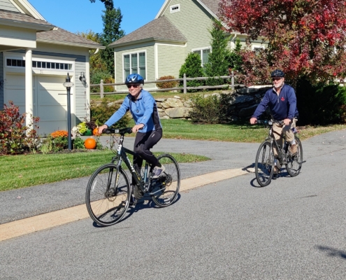 Image - Residents Biking at OceanView October 2023 | low-impact outdoor activities